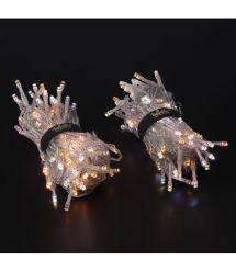 Twinkly Smart LED Гирлянда Twinkly Icicle AWW 190, Gen II, IP44, длина 5м, кабель прозрачный