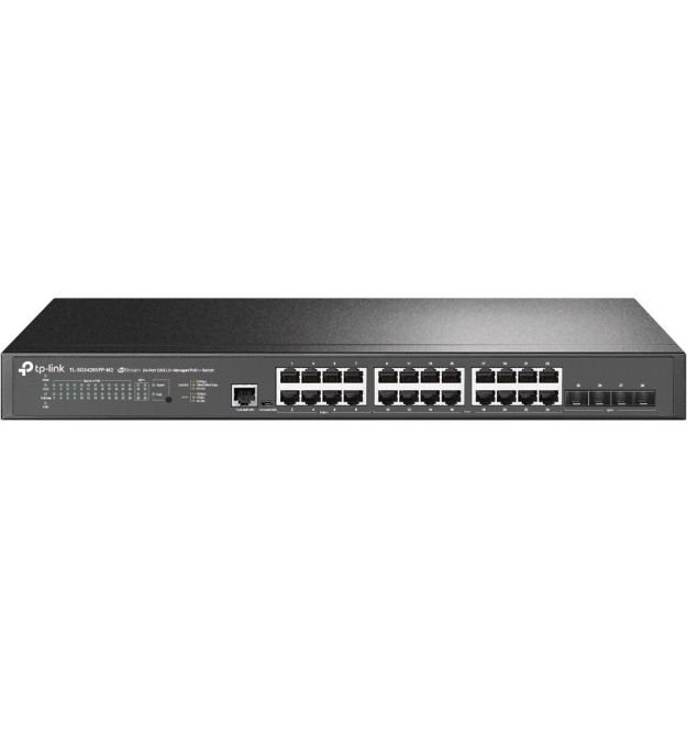 TP-Link Коммутатор TL-SG3428XPP-M2 24x2.5GE (24xPoE), 4xSFP+, 500Вт, Managed L2