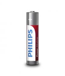 Philips Батарейка Power Alkaline AAA щелочная блистер, 4 шт