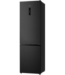Gorenje Холодильник с нижн. мороз. Камерой, 200х60х60см, 2 дв., 238(98)л, А+, NF+ Зона св-ти, Внешн.диспл, Черный