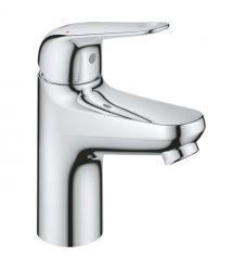Grohe Смеситель для раковины Swift S дл. излива - 103мм, неповоротный, 1 рычаг, хром