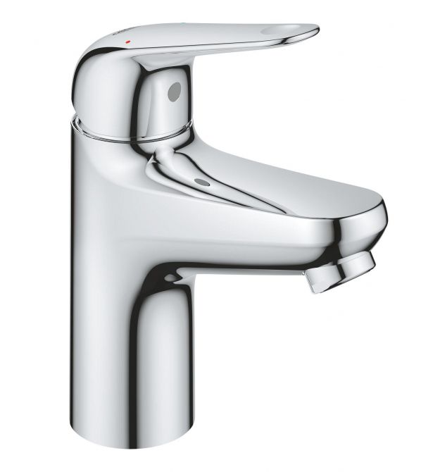 Grohe Смеситель для раковины Swift S дл. излива - 103мм, неповоротный, 1 рычаг, хром