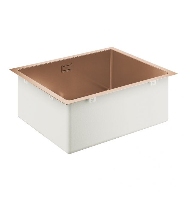 Grohe Мойка кухонная K700U, нерж. сталь, прямоуг., без крыла, 550x450x200мм, чаша - 1, универсальная, матовый теплый закат