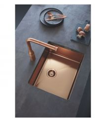 Grohe Мойка кухонная K700U, нерж. сталь, прямоуг., без крыла, 550x450x200мм, чаша - 1, универсальная, матовый теплый закат