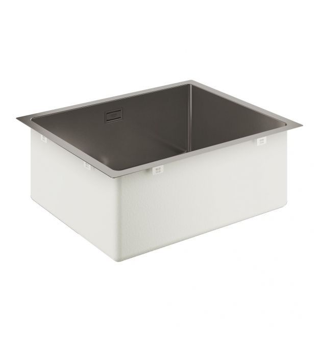 Grohe Мойка кухонная K700U, нерж. сталь, прямоуг., без крыла, 550x450x200мм, чаша - 1, универсальная, матовый графит