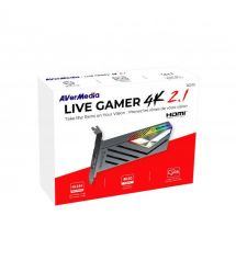 AVerMedia Карта захвата видео GC575, 2160p144 (pass-through) 2160p60(record), RGB, cерая