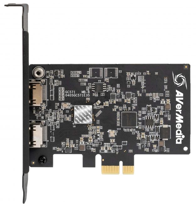 AVerMedia Карта захвата видео GC571, 4Kp60(pass-through) 4Kp30(record), серая