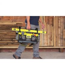 Ryobi Сумка для инструмента RSSLOT1, 38л, открытая, жесткая конструкция, полиэстер, 36х49х23см
