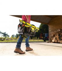 Ryobi Сумка для инструмента RSSLOT1, 38л, открытая, жесткая конструкция, полиэстер, 36х49х23см