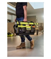 Ryobi Сумка для инструмента RSSLOT1, 38л, открытая, жесткая конструкция, полиэстер, 36х49х23см