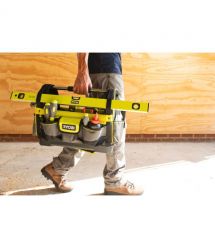 Ryobi Сумка для инструмента RSSLOT1, 38л, открытая, жесткая конструкция, полиэстер, 36х49х23см