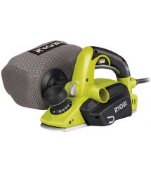 Ryobi Рубанок EPN6082CHG 600 Вт, 82мм, строгание до 1.5мм, выборка 0.5мм, шпунт до 8мм, сумка, 3.1кг