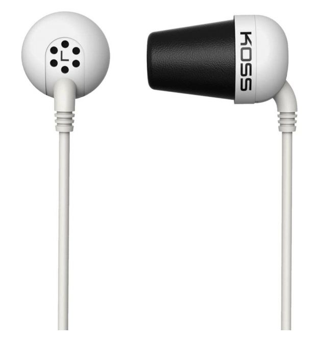 Koss Наушники The Plug Noise Isolating White