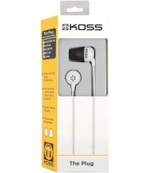 Koss Наушники The Plug Noise Isolating White
