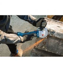 Bosch Шлифмашина угловая аккумуляторная GWS 180-LI, 125мм, 18В, 11000об/мин, М14, 1,6кг, без АКБ та ЗУ