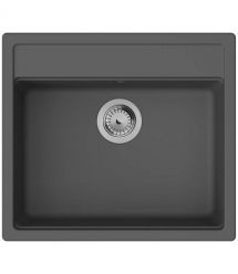 Hansgrohe Набор для кухни, гранитная мойка S520-F510 + смес. Talis M54, черный графит-сталь