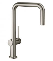 Hansgrohe Набор для кухни, гранитная мойка S520-F510 + смес. Talis M54, черный графит-сталь