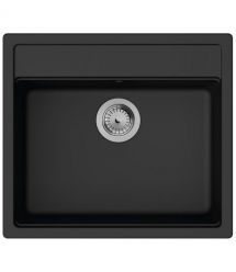 Hansgrohe Набор для кухни, гранитная мойка S520-F510 + смес. Talis M54, черный графит-черный матовый