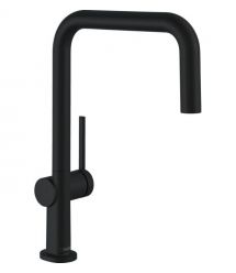 Hansgrohe Набор для кухни, гранитная мойка S520-F510 + смес. Talis M54, черный графит-черный матовый