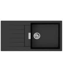 Hansgrohe Набор для кухни, гранитная мойка S520-F480 + смес. Focus M41, черный графит-черный матовый