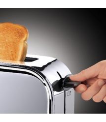 Russell Hobbs Тостер Chester, 1000Вт, металл, длинные слоты, серебристый