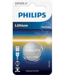 Philips Батарейка литиевая CR2450 блистер, 1 шт
