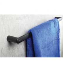 Deante Вешалка Round для полотенец, настенная, черный