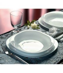 Bormioli Rocco Тарелка суповая PARMA, 23x23 см, опал. стекло