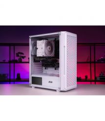 2E 2E PC Decimal Intel i5-12400F, 16Gb, F1TB, NVD3060-12, B660, G338W, 700W, FreeDos, White