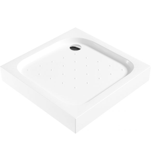 Deante Поддон душевой Funkia акриловый, квадратный, 80х80см, белый