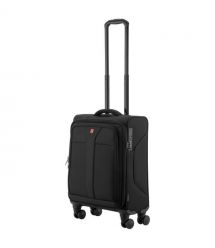 Wenger Чемодан тканевый, BC Packer, малый, 4 колеса, чёрный
