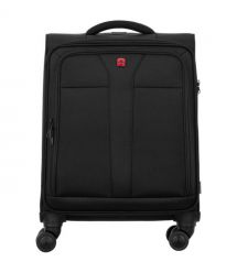 Wenger Чемодан тканевый, BC Packer, малый, 4 колеса, чёрный