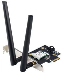 ASUS WiFi-адаптер PCE-AX1800 Bluetooth 5.2 PCI Express WPA3 MU-MIMO OFDMA