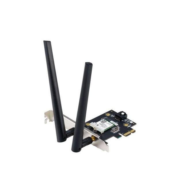 ASUS WiFi-адаптер PCE-AX1800 Bluetooth 5.2 PCI Express WPA3 MU-MIMO OFDMA