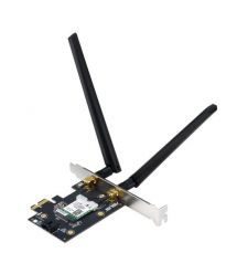 ASUS WiFi-адаптер PCE-AX1800 Bluetooth 5.2 PCI Express WPA3 MU-MIMO OFDMA