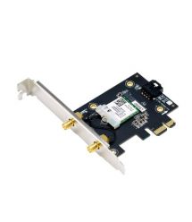 ASUS WiFi-адаптер PCE-AX1800 Bluetooth 5.2 PCI Express WPA3 MU-MIMO OFDMA