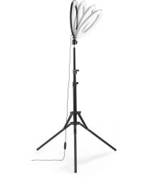 HAMA Штатив со светодиодным кольцом SpotLight Steady 120 V2 BT Black