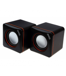 Колонки 2.0 JEDEL JD-CK4 USB + 3.5mm, 2x3W, 90Hz- 20KHz, з регулятором гучності, Black, BOX, Q80
