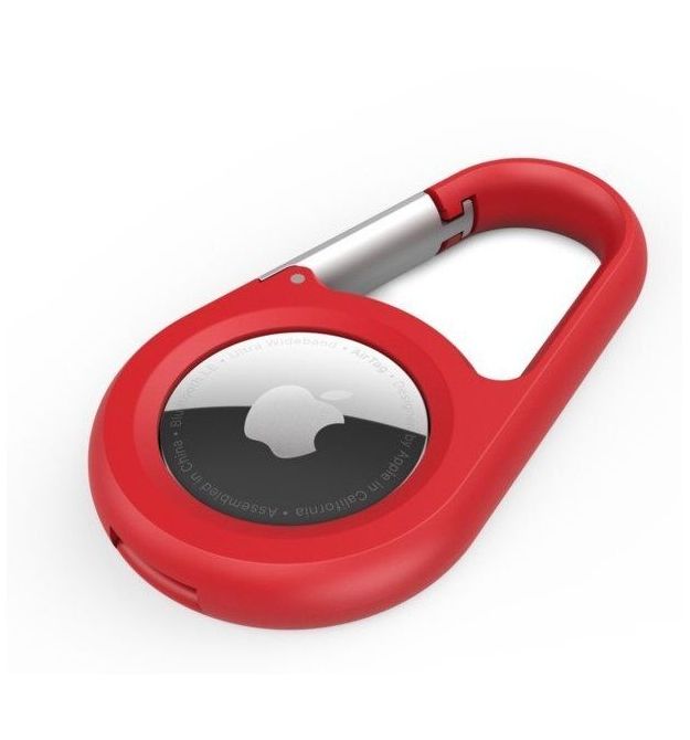 Belkin Держатель Secure Holder Carabiner AirTag, красный