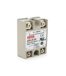 Твердотільні реле Fotek SSR-25DA 25А 24-380В AC