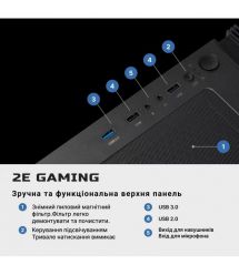 2E ПК 2E Complex Gaming Intel i5-12400F, 16Gb, F1TB, NVD3060-12, B660, G3301, 650W, FreeDos