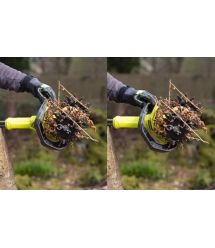 Ryobi Культиватор акумуляторний RY18CVA-0, 18В ONE+ (Без АКБ та ЗП)