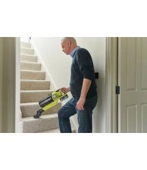 Ryobi Пылесос вертикальный RSV18X-0, ONE+ 18В, бесщеточный двигатель (без АКБ и ЗУ)