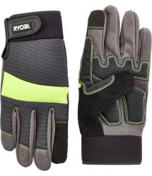 Ryobi Перчатки рабочие RAC811L, влагозащита, р. L