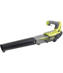 Ryobi Воздуходув ONE+ OBL18JB аккумуляторный, 18В, 160 км/ч, solo (без АКБ и ЗУ)