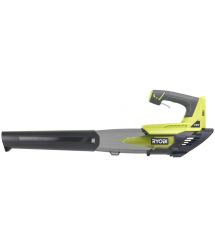 Ryobi Воздуходув ONE+ OBL18JB аккумуляторный, 18В, 160 км/ч, solo (без АКБ и ЗУ)