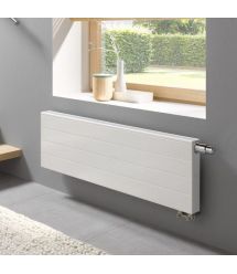 Kermi Радиатор стальной Line-V, PLV, 33 тип, 205x1405 мм, нижнее подкл., 1707 Вт, белый