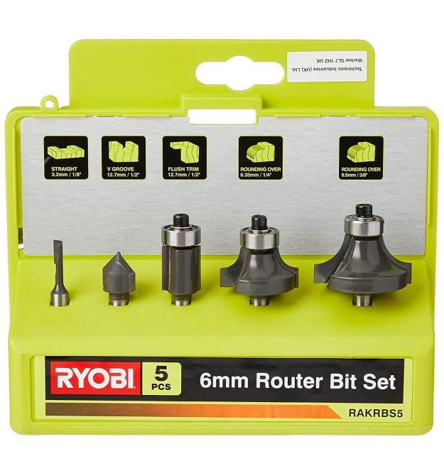 Ryobi Фрезы RAKRBS5 набор 5 шт 5132003828