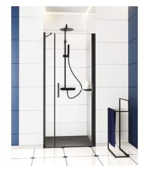 Deante Душевая система Arnika со смесителем для душа, душ - 1 функц., крепл. - на стойке, черный