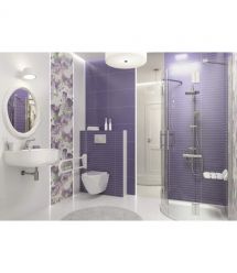 Deante Душевая система Corio без смесителя, душ - 3 функц., крепл. - на стойке, хром + серый